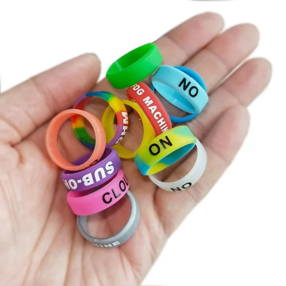 10pcs Fishing Rod Anti-skid Si - Vape Band Silicone review and price