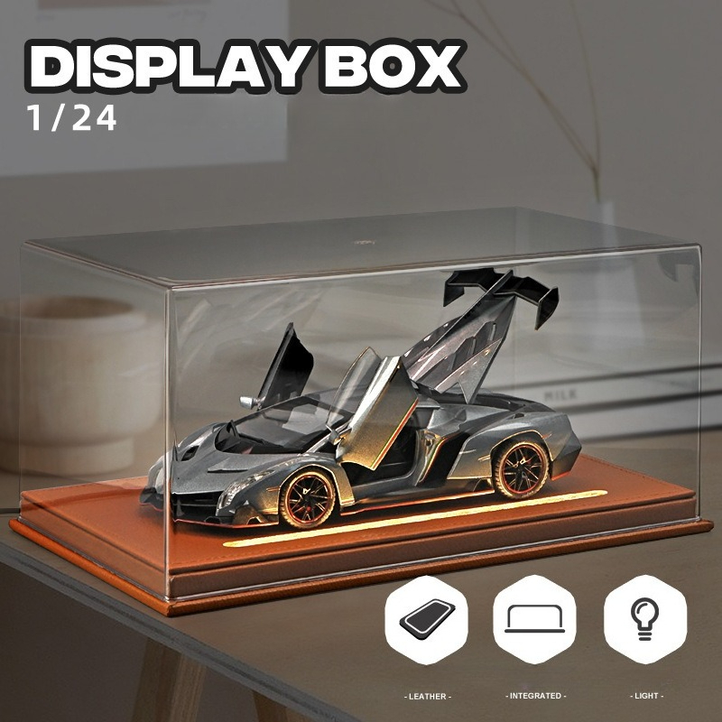 Acrylic Display Box with Light - Battery Case Storage review and price