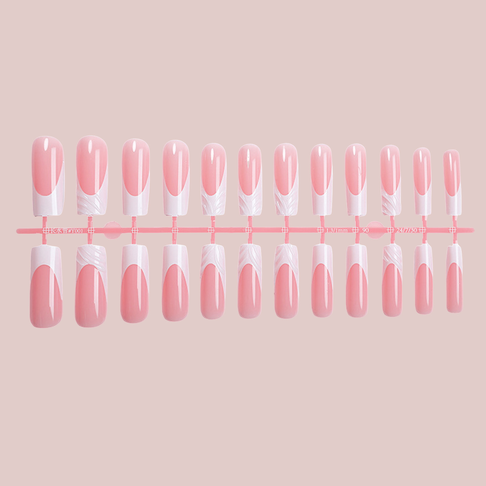 24Pcs Long Square Head Nails S - Drip Tip Resin review and price
