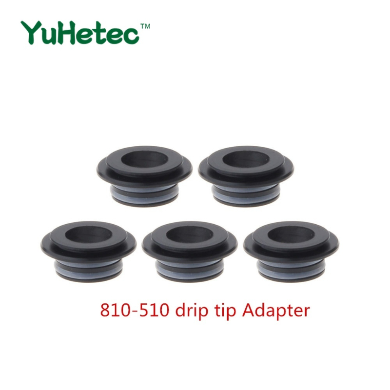 5PCS YUHETEC  810 to 510  POM  - Drip Tip Resin review and price