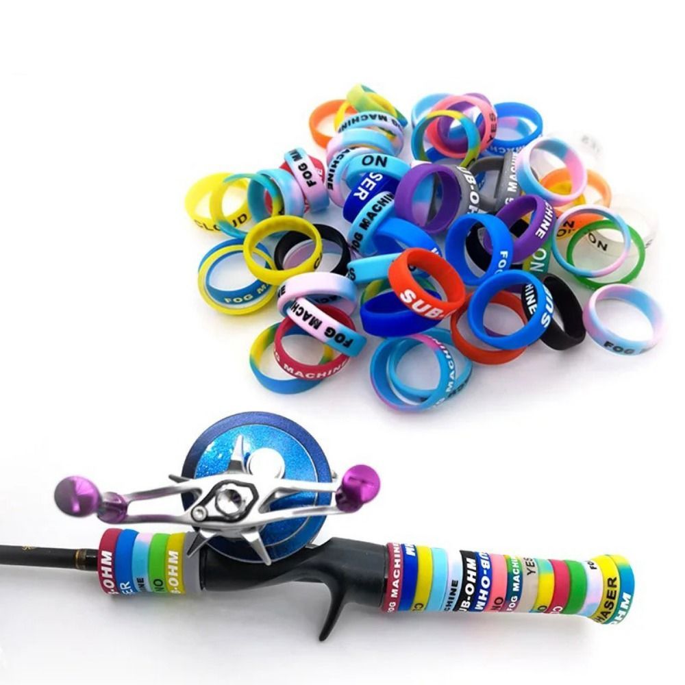 10pcs Anti-skid Fishing Rod Ha - Vape Band Silicone review and price