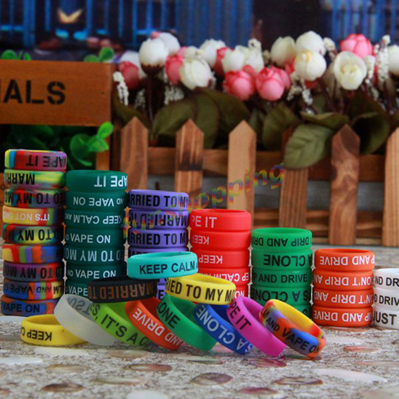 10 pcs / Lot Multi-color Anti- - Vape Band Silicone review and price