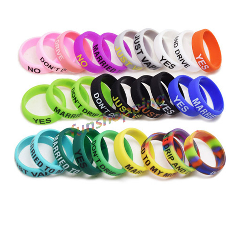 10 pcs / Lot Multi-color Anti- - Vape Band Silicone review and price