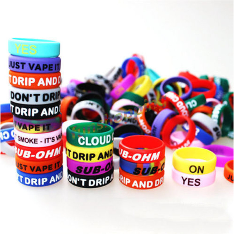 10 pcs / Lot Multi-color Anti- - Vape Band Silicone review and price