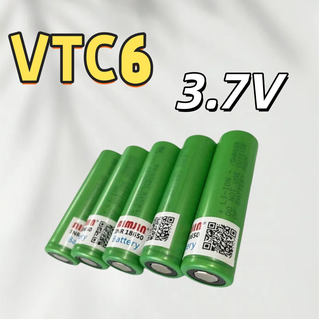 VTC6 18650 Battery 3000mAh 3.7 - Vape Battery 18650 review and price
