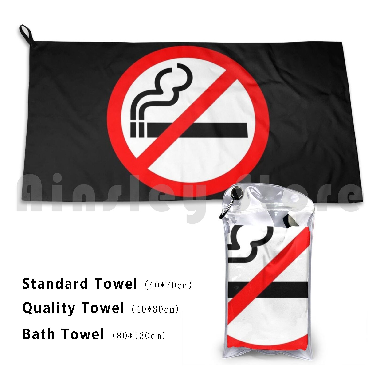 Towel No Smoking Sign 3150 Smo - Quick Vape review and price
