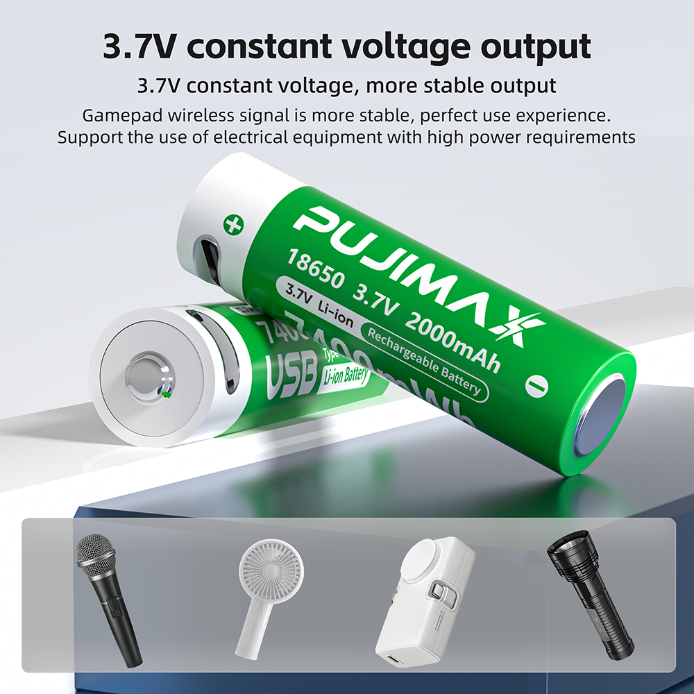 PUJIMAX 1-24pcs 18650 Battery  - Vape Battery 18650 review and price